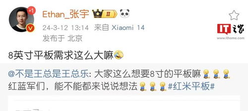 小米8英寸小平板市場調研與開發前景分析